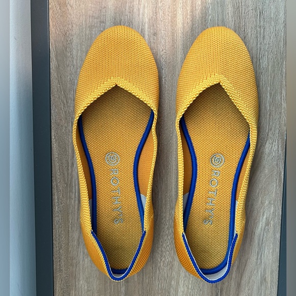 Rothy’s Flats, Yellow, size 8.5 - Picture 2 of 9